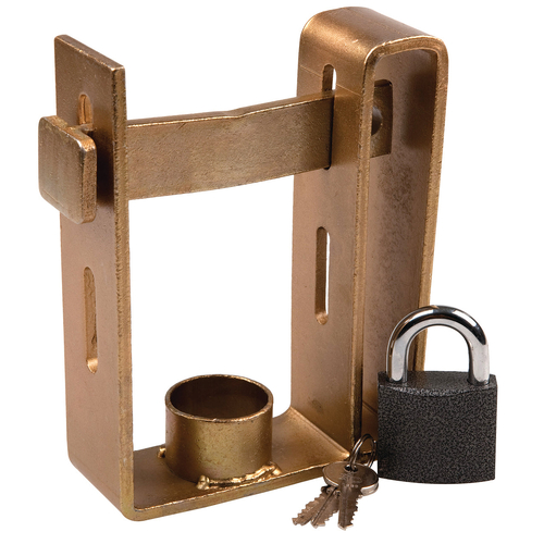 All State Anti-Theft Trailer Coupling Lock With Padlock R1103 thumbnail