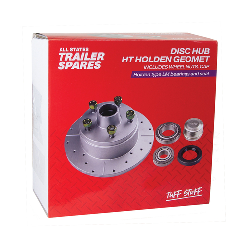 All States Trailer Spares 10" Hub Disc To Suit Lm Bearings (Zinc) R1916G thumbnail