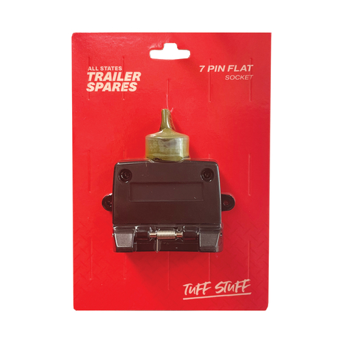 All States Trailer Spares 7 Pin Flat Socket (Female) R4130 thumbnail