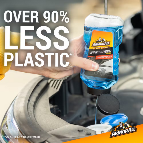 Armor All Ultra Shine Windscreen Wash Concentrate 500mL AUSGLCB-500-1ANZ thumbnail