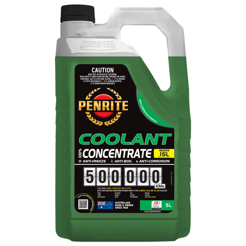 Penrite Coolant Green Concentrate 500,000KM 5L COOL500GREEN005 thumbnail