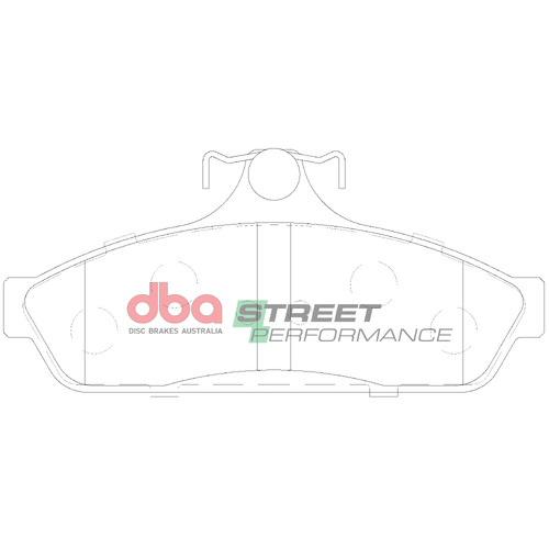 DBA Front Street Performance Brake Pads DB1085SP DB1085 thumbnail
