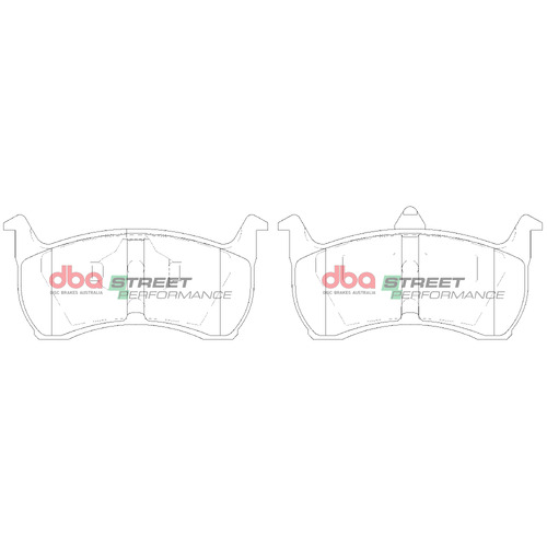 DBA Front Street Performance Brake Pads DB1108SP DB1108 thumbnail
