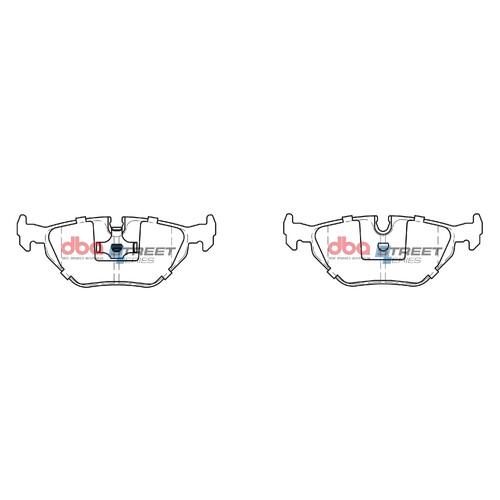 DBA Rear Street Series Brake Pads DB1132SS DB1132 thumbnail