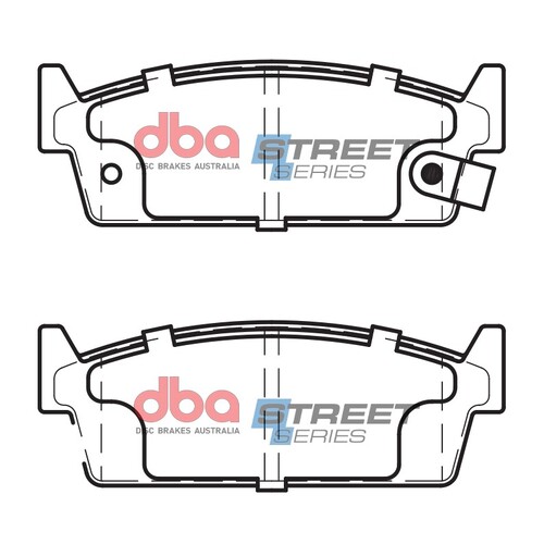 DBA Rear Street Series Brake Pads DB1144SS DB1144 thumbnail