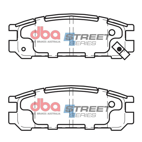 DBA Rear Street Series Brake Pads DB1186SS DB1186 thumbnail