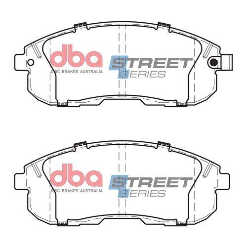 DBA Front Street Series Brake Pads DB1187SS DB1187 thumbnail