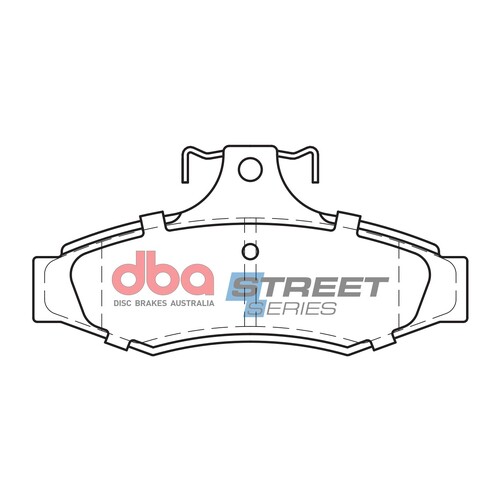 DBA Rear Street Series Brake Pads DB1204SS DB1204 thumbnail