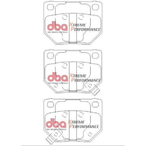 DBA Rear Xtreme Performance Brake Pads DB1220XP DB1220 thumbnail