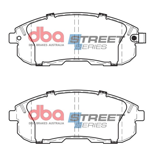 DBA Front Street Series Brake Pads DB1232SS DB1232 thumbnail