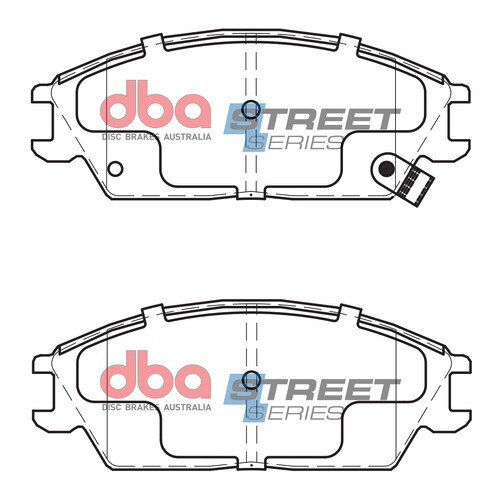 DBA Front Street Series Brake Pads DB1252SS DB1252 thumbnail