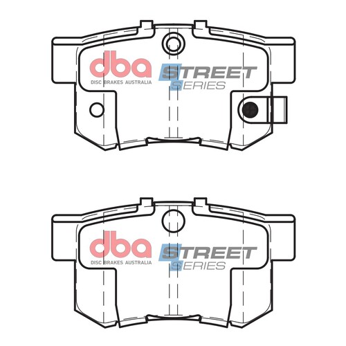 DBA Rear Street Series Brake Pads DB1265SS DB1265 thumbnail