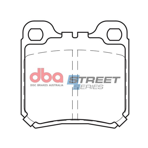 DBA Rear Street Series Brake Pads DB1273SS DB1273 thumbnail