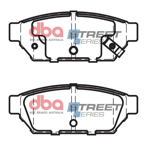 DBA Rear Street Series Brake Pads DB1278SS DB1278 thumbnail
