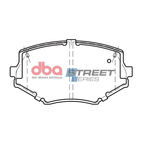DBA Front Street Series Brake Pads DB1282SS DB1282 thumbnail