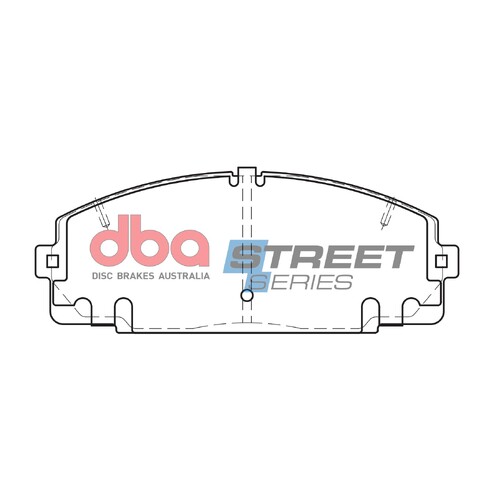 DBA Front Street Series Brake Pads DB1328SS DB1328 thumbnail