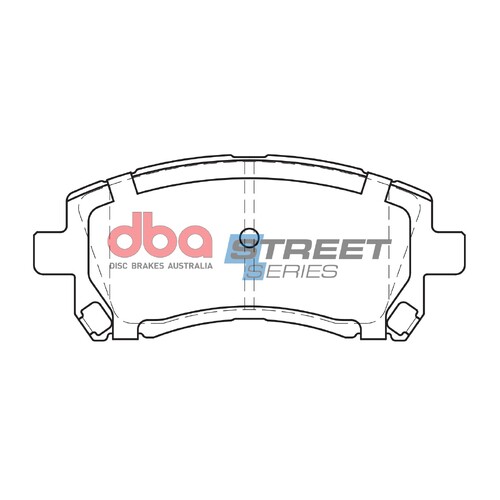 DBA Front Street Series Brake Pads DB1342SS DB1342 thumbnail