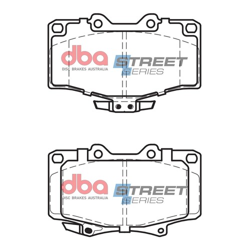 DBA Front Street Series Brake Pads DB1346SS DB1346 thumbnail