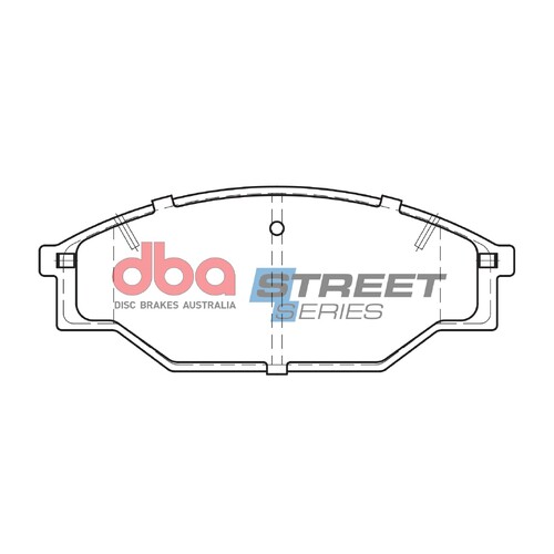 DBA Front Street Series Brake Pads DB1350SS DB1350 thumbnail