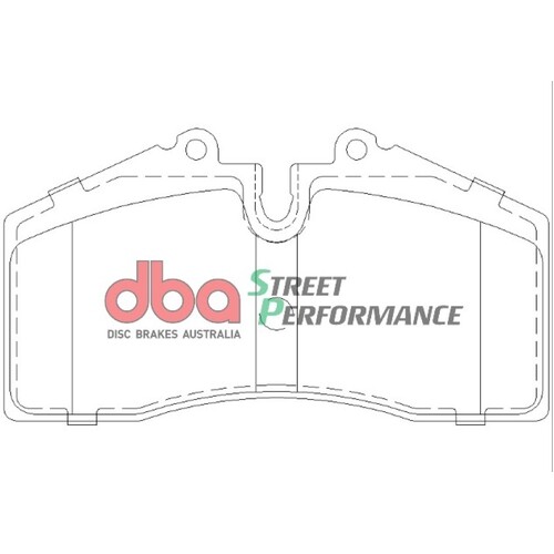DBA Front Street Performance Brake Pads DB1355SP DB1355 thumbnail