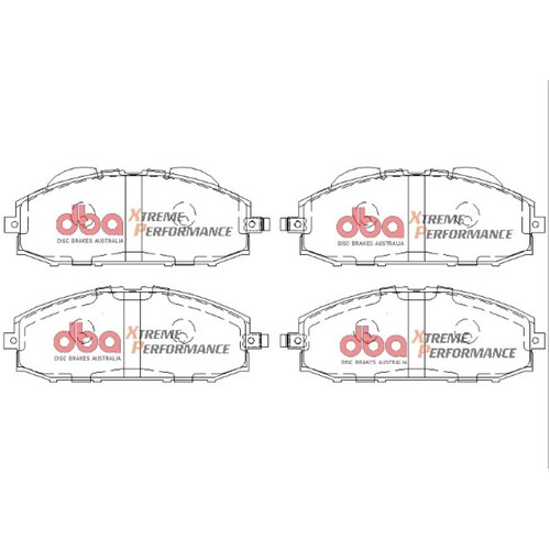 DBA Front Xtreme Performance Brake Pads DB1361XP DB1361 thumbnail