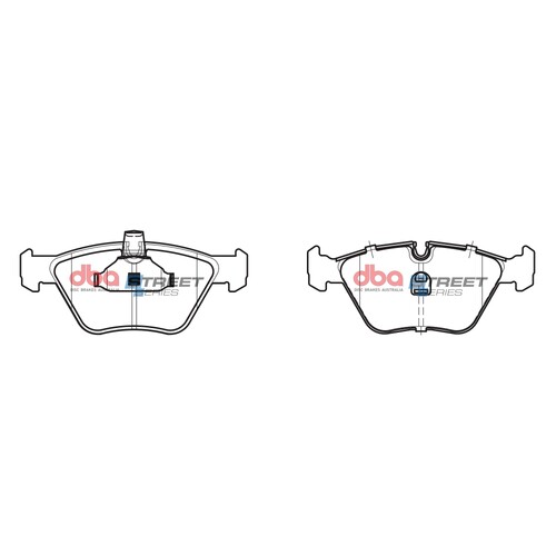 DBA Front Street Series Brake Pads DB1364SS DB1364 thumbnail
