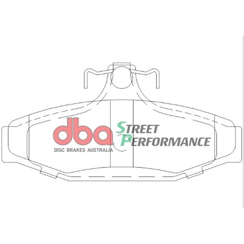 DBA Rear Street Performance Brake Pads DB1376SP DB1376 thumbnail