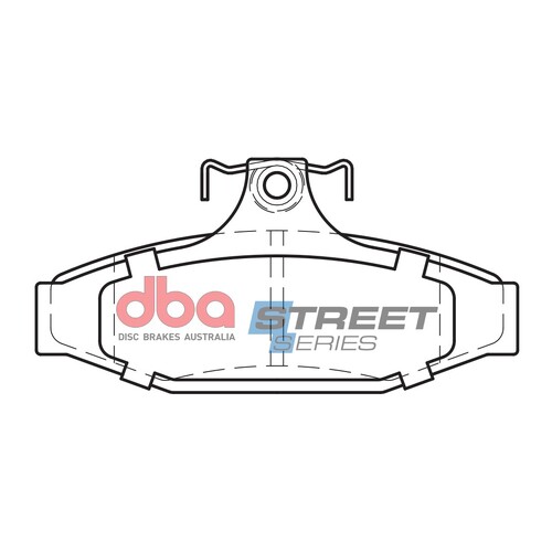 DBA Rear Street Series Brake Pads DB1376SS DB1376 thumbnail