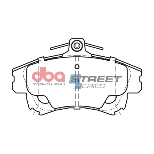 DBA Front Street Series Brake Pads DB1381SS DB1381 thumbnail