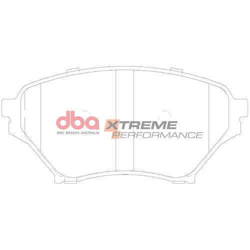 DBA Front Xtreme Performance Brake Pads DB1386XP DB1386 thumbnail
