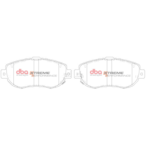 DBA Front Xtreme Performance Brake Pads DB1395XP DB1395 thumbnail