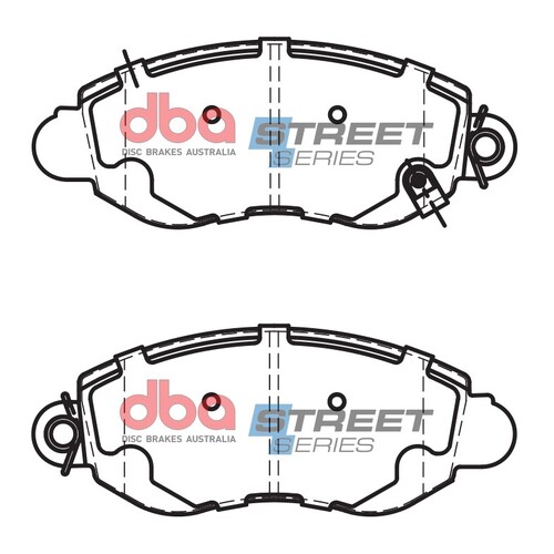DBA Front Street Series Brake Pads DB1436SS DB1436 thumbnail
