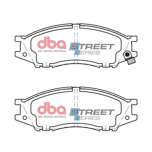 DBA Front Street Series Brake Pads DB1454SS DB1454 thumbnail