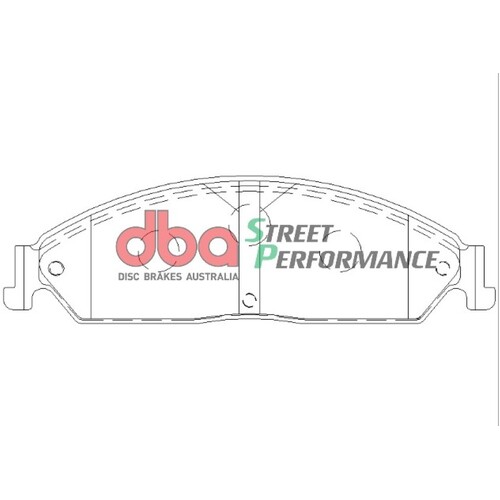 DBA Front Street Performance Brake Pads DB1473SP DB1473 thumbnail