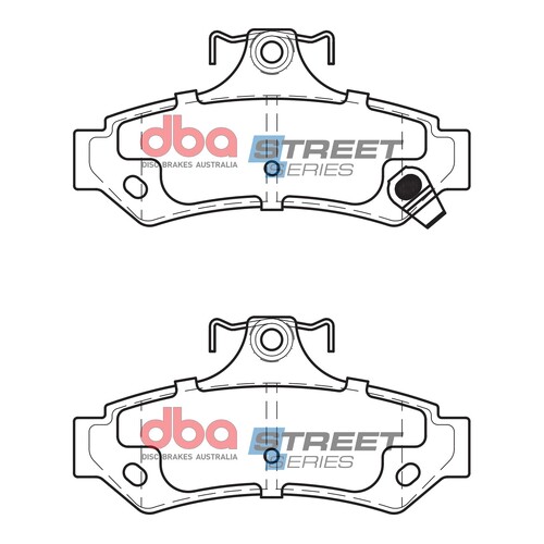 DBA Rear Street Series Brake Pads DB1475SS DB1475 thumbnail