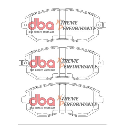 DBA Front Xtreme Performance Brake Pads DB1491XP DB1491 thumbnail