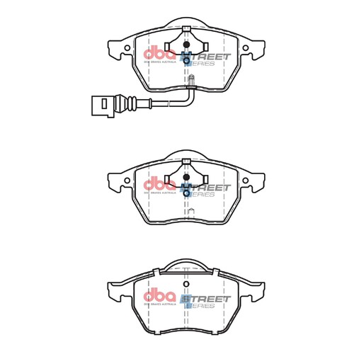 DBA Front Street Series Brake Pads DB1492SS DB1492 thumbnail