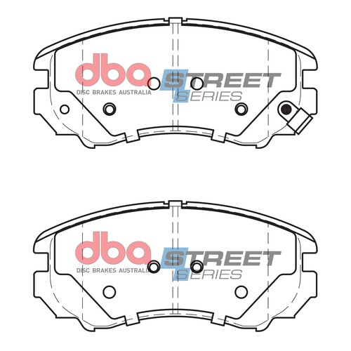 DBA Front Street Series Brake Pads DB1504SS DB1504 thumbnail