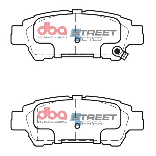 DBA Rear Street Series Brake Pads DB1660SS DB1660 thumbnail