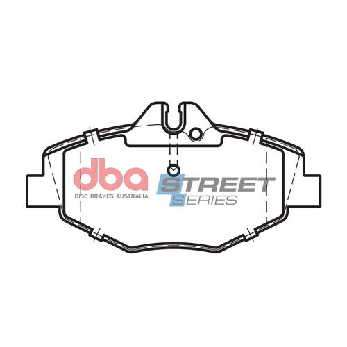 DBA Front Street Series Brake Pads DB1667SS DB1667 thumbnail