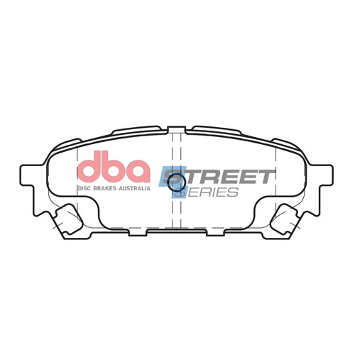 DBA Rear Street Series Brake Pads DB1672SS DB1672 thumbnail
