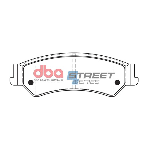 DBA Rear Street Series Brake Pads DB1675SS DB1675 thumbnail