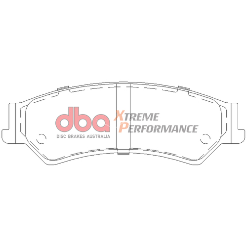 DBA Rear Xtreme Performance Brake Pads DB1675XP DB1675 thumbnail