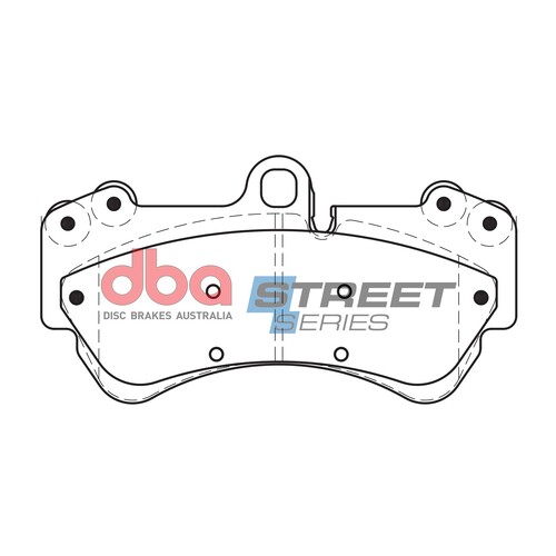 DBA Front Street Series Brake Pads DB1676SS DB1676 thumbnail