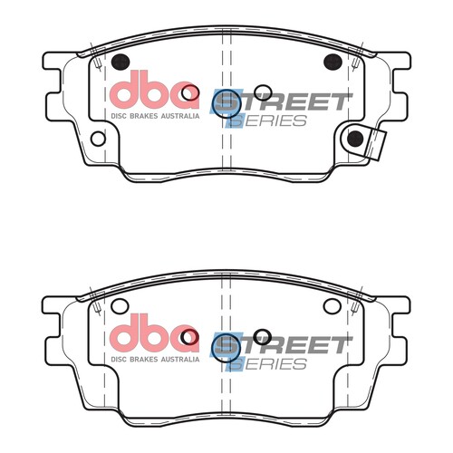DBA Front Street Series Brake Pads DB1682SS DB1682 thumbnail