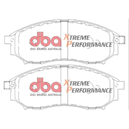 DBA Front Xtreme Performance Brake Pads DB1696XP DB1696 thumbnail