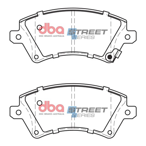 DBA Front Street Series Brake Pads DB1714SS DB1714 thumbnail