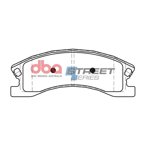 DBA Front Street Series Brake Pads DB1716SS DB1716 thumbnail
