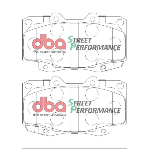 DBA Front Street Performance Brake Pads DB1739SP DB1739 thumbnail