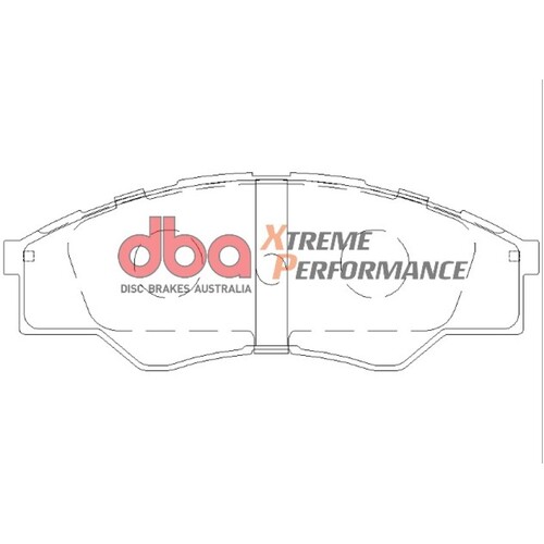 DBA Front Xtreme Performance Brake Pads DB1741XP DB1741 thumbnail
